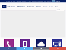 Tablet Screenshot of lister-communications.co.uk